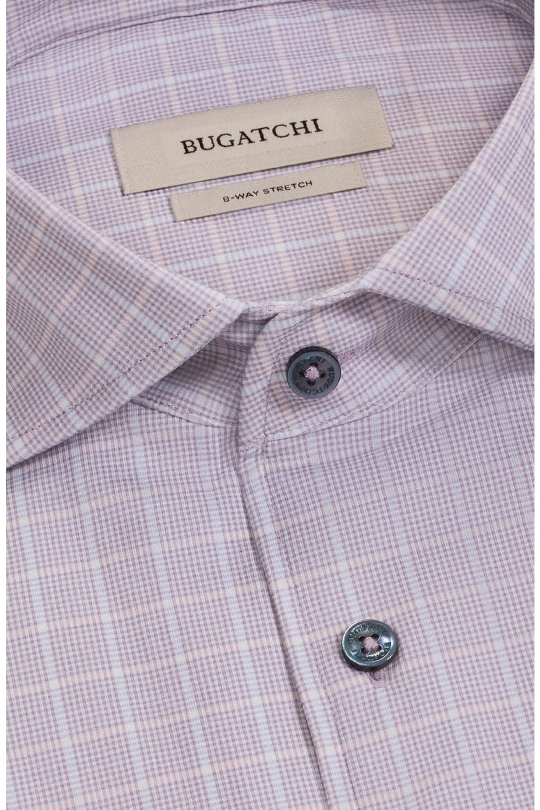 Devon OoohCotton® Grid Button-Up Shirt, Alternate, color, DUSTY PINK