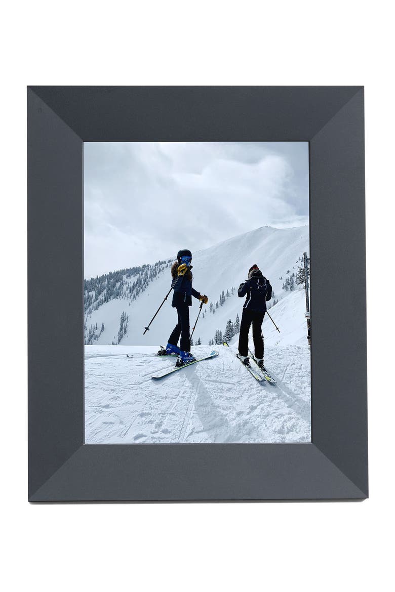 Aura Sawyer Digital Photo Frame, Main, color, SHALE
