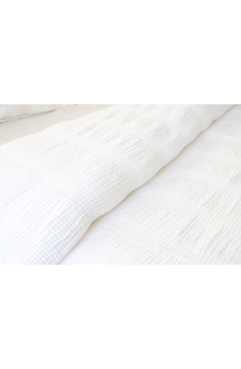 Pom Pom at Home Nantucket Matelassé Blanket, Alternate, color, White