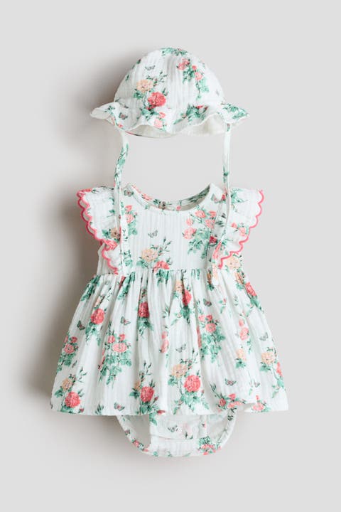 2-piece Printed Floral Set