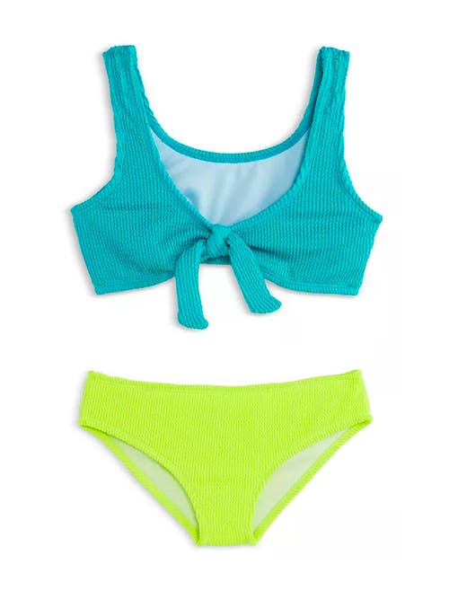 LIMEAPPLE LIMEAPPLE CRINKLE TIE BIKINI SWIMSUIT 