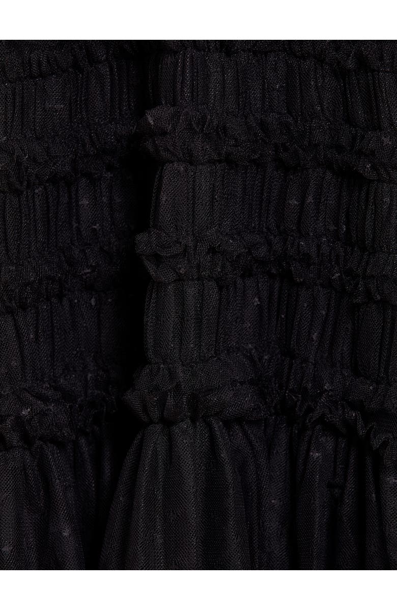 Needle & Thread Valentine Ruffle Maxi Dress, Alternate, color, Graphite