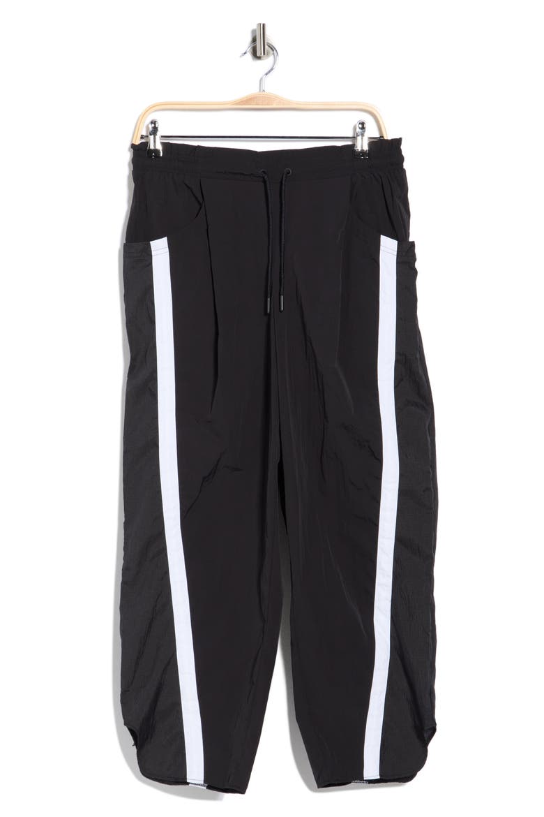 Whitney Woven Pants, Alternate, color, RICH BLACK/BRIGHT WHITE