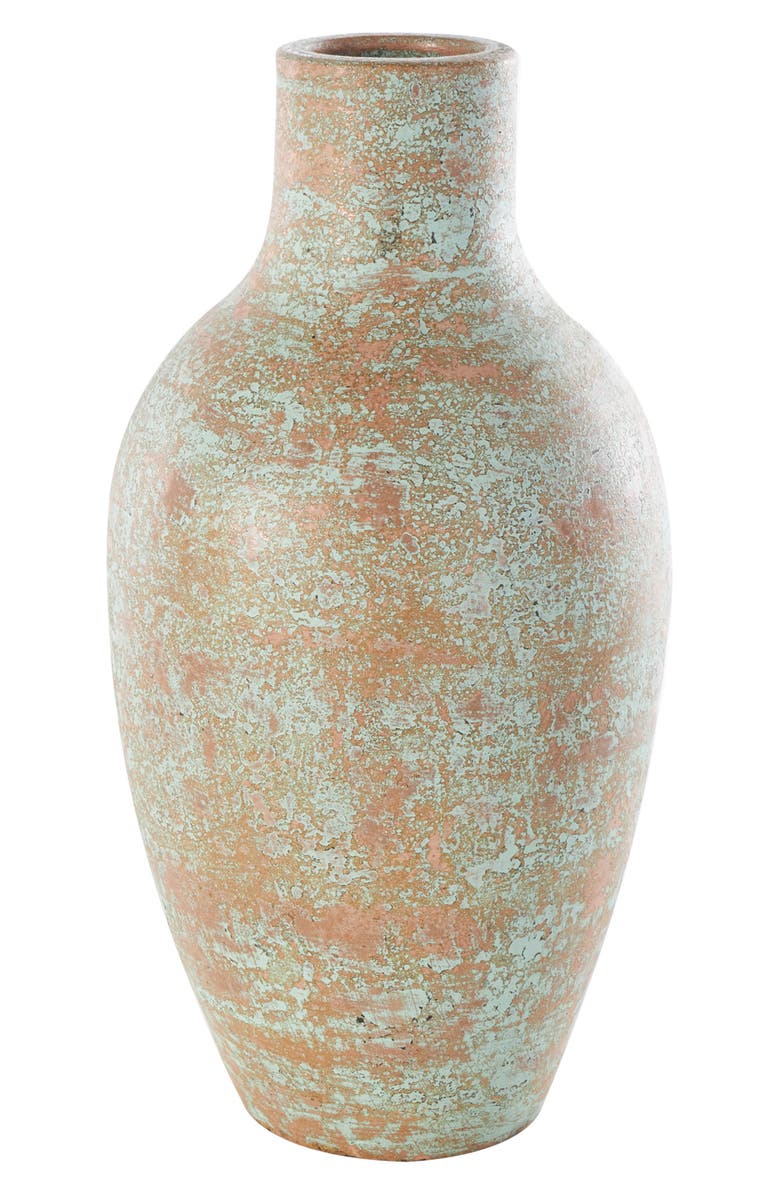 GINGER BIRCH STUDIO Ceramic Vase, Alternate, color, Brown