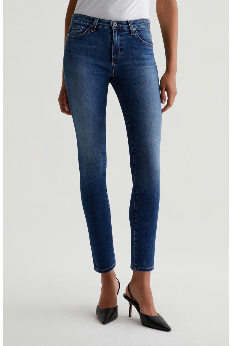 Prima Low Rise Ankle Cigarette Jeans, Main, color, ABERDEEN