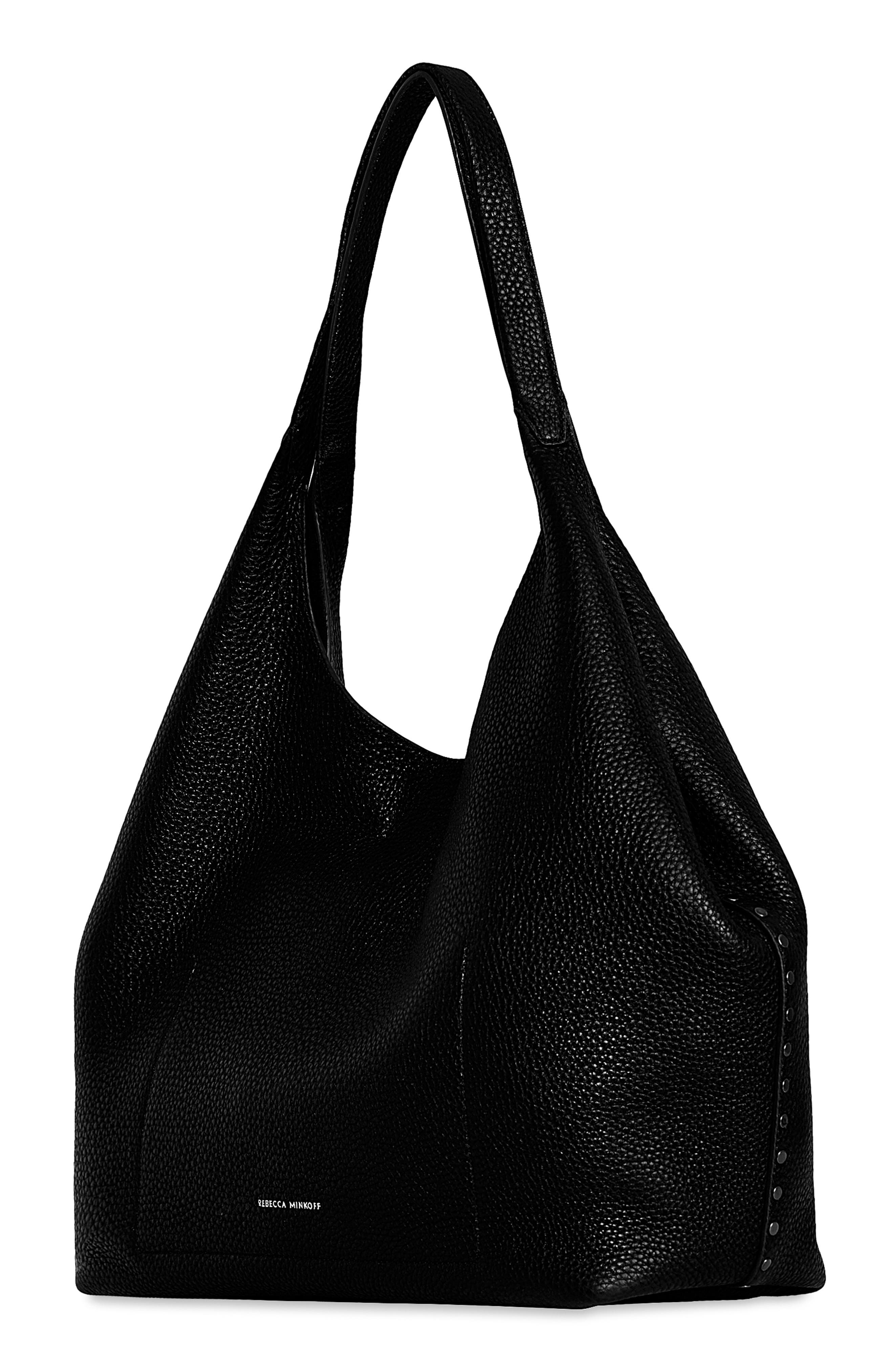 Rebecca Minkoff Darren Signature Carryall Bag, Alternate, color, Black