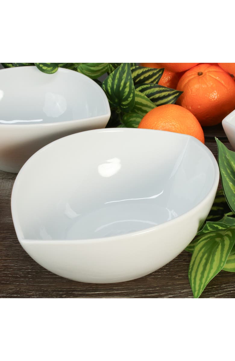 BIA Cordon Bleu Set of 3 Split Oval Bowls, Alternate, color, White