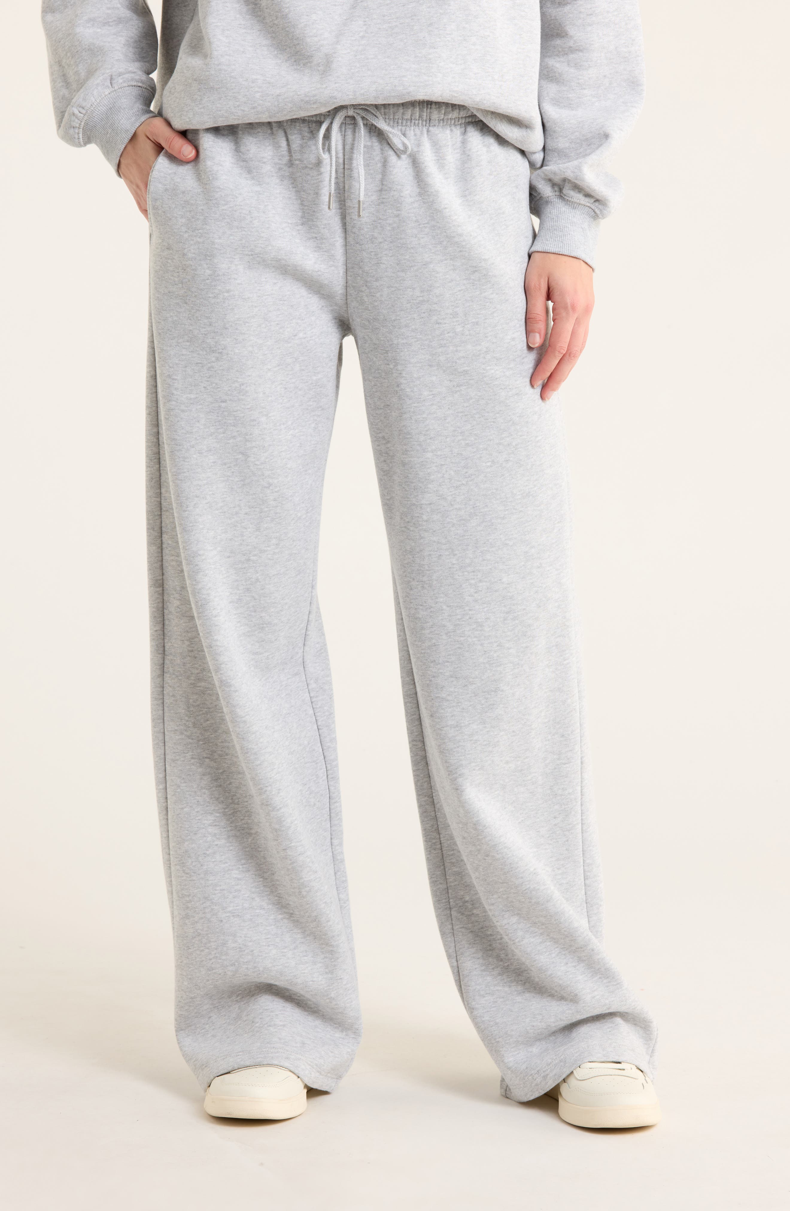 Fleece Wide Leg Pants - image 3