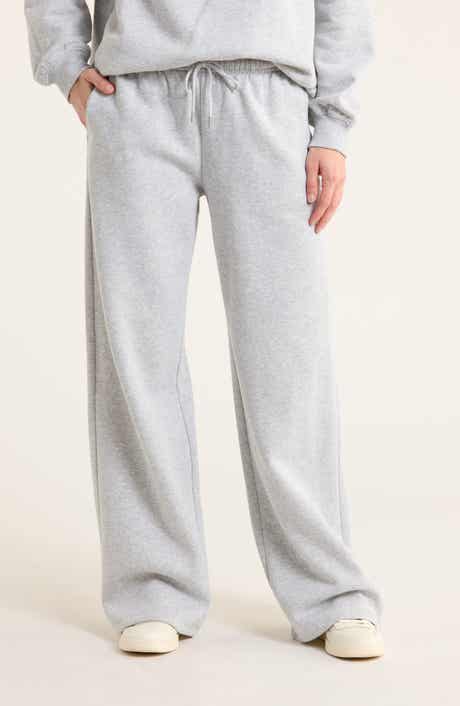 Fleece Wide Leg Pants