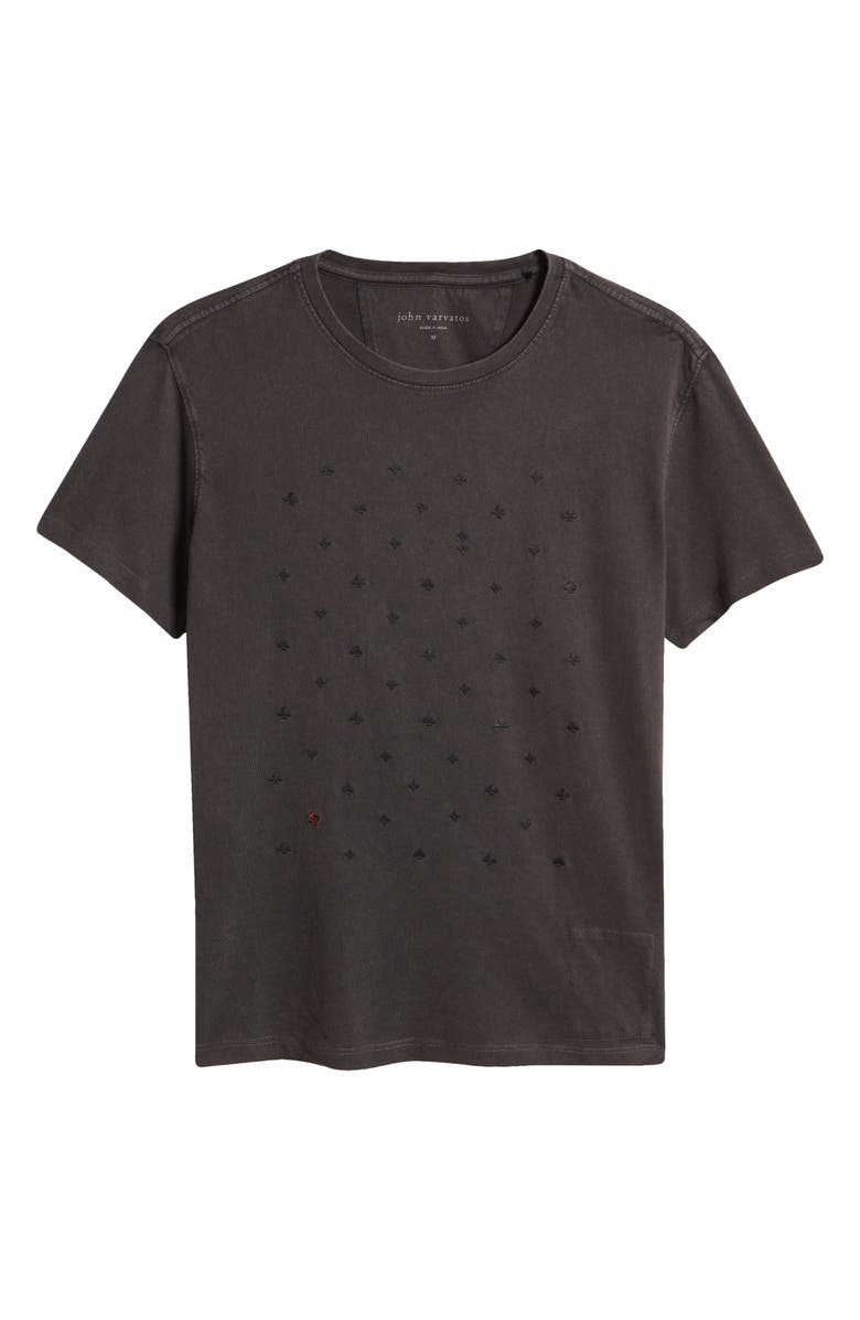 John Varvatos Suits Organic Cotton Graphic T-Shirt, Alternate, color,