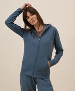 Pact Organic Cotton Brushed Fleece Zip Hoodie