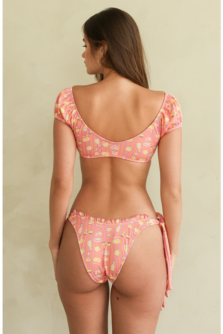 Toledo Cheeky Bikini Bottom, Alternate, color, Cinque Terre