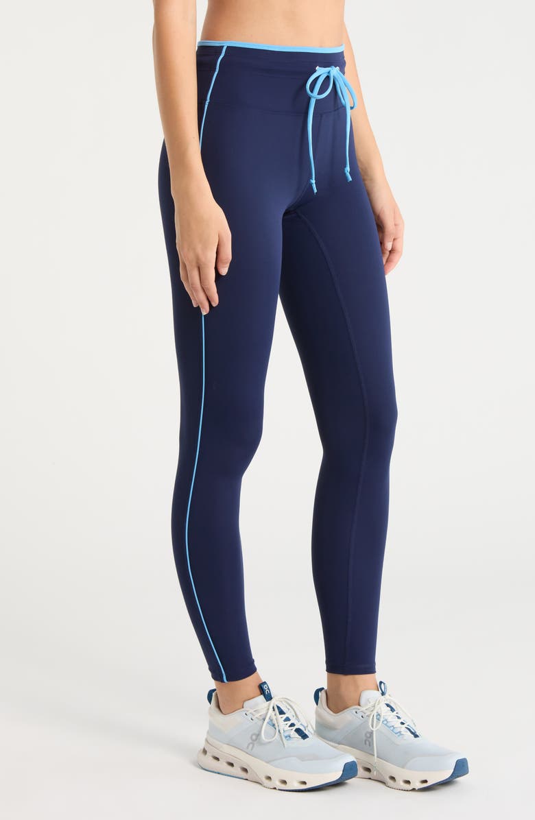Year of Ours Sport Sprint High Waist Leggings, Alternate, color, Midnight/ Sport Blue