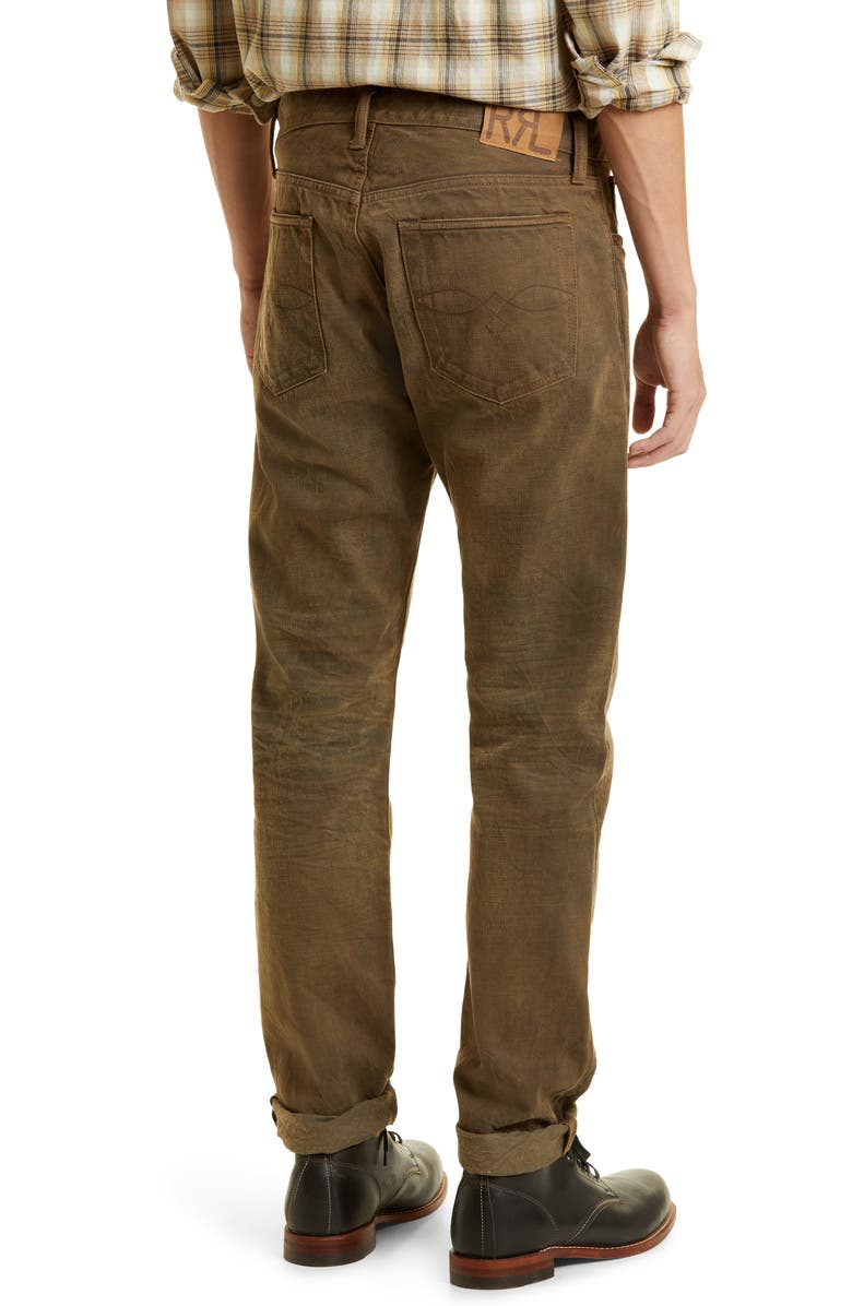 Double RL Slim Fit Jeans, Alternate, color, 