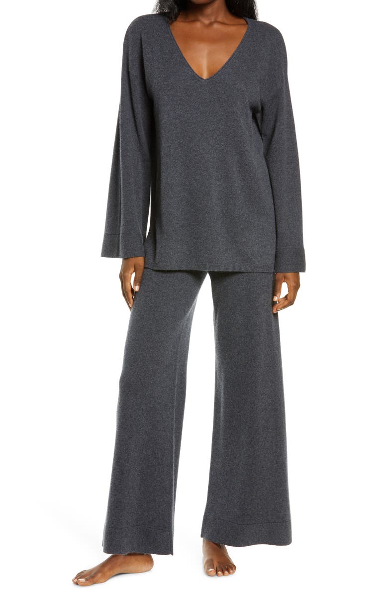 Nordstrom Cashmere Pajamas, Main, color, 