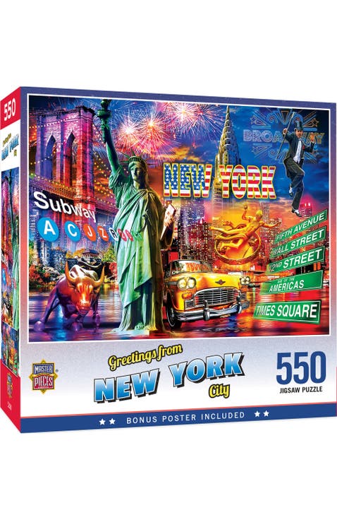 Greetings From NYC 550pc Puzzle