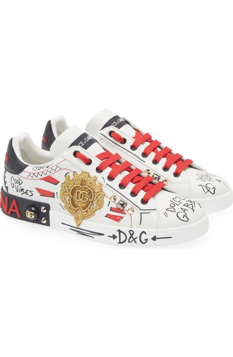 Dolce&Gabbana Portofino Sneaker, Main, color,