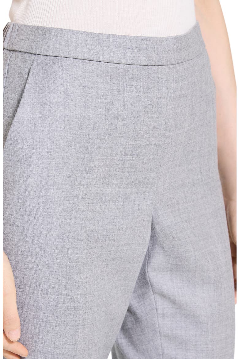 Sleek Flannel Treeca Pull-On Pants, Alternate, color, NEW LIGHT HEATHER