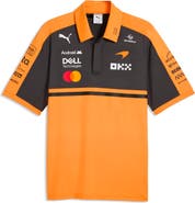 PUMA McLaren Graphic Logo Print Replica Regular Fit Polo
