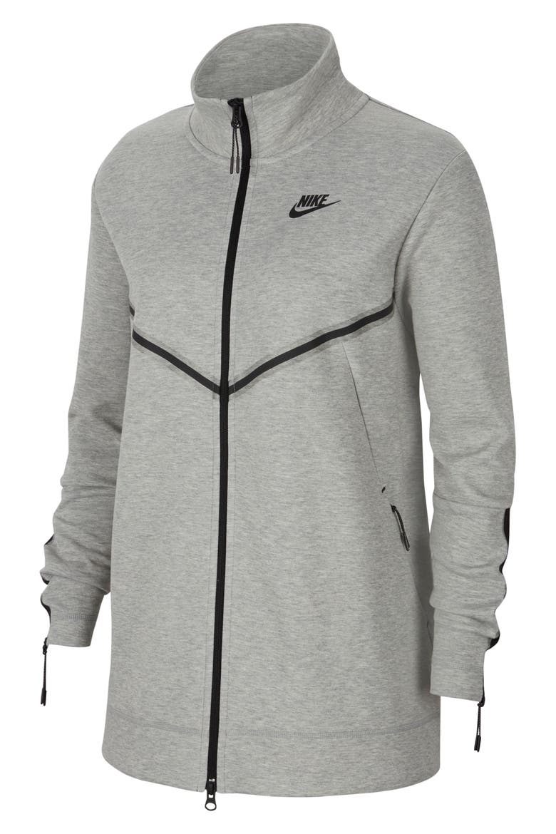 Sportwear Tech Fleece Jacket, Alternate, color, DARK GREY HEATHER/ BLACK
