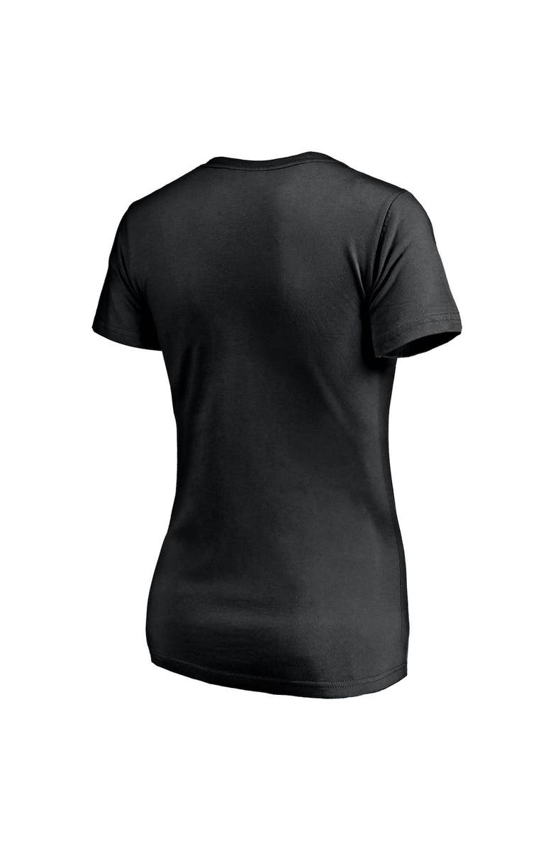 FANATICS Women's Fanatics Branded Black San Francisco Giants Compulsion to Win V-Neck T-Shirt, Alternate, color, 