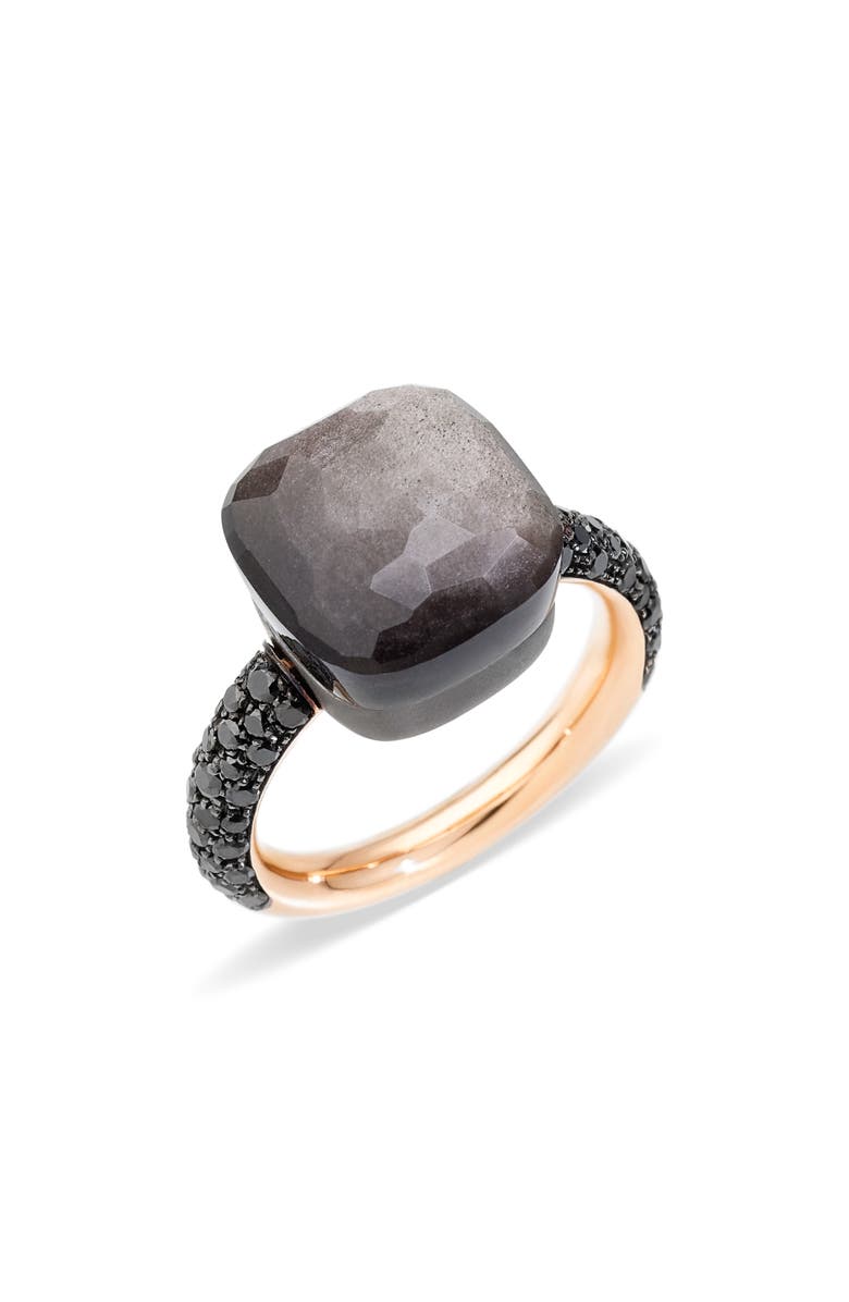 Pomellato Nudo Maxi Stone & Diamond Ring, Main, color, 