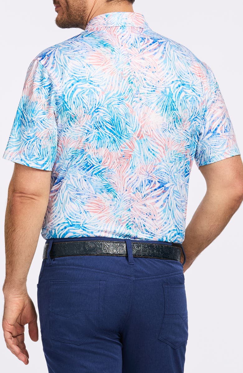 Robert Graham Hartland Knit Polo, Alternate, color, Multi