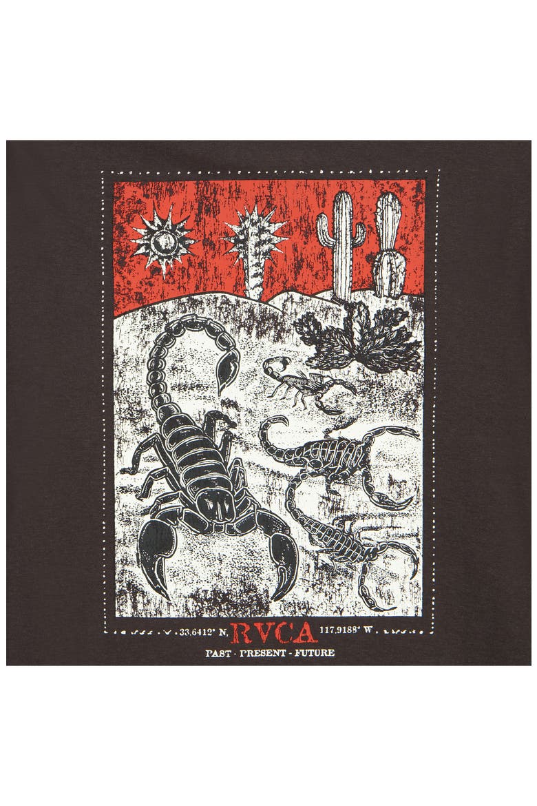 Kids' Scorpo Cotton Graphic T-Shirt, Alternate, color, PIRATE BLACK