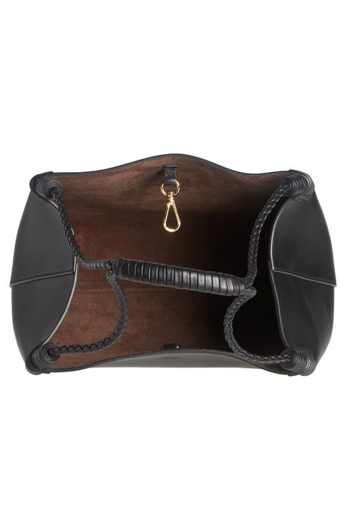 Etro Small Libra Pegaso Patch Tote Bag In N0000 Black