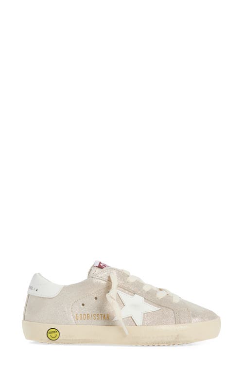 Golden Goose Kids' Super-star Laminated Low Top Sneaker In Multi