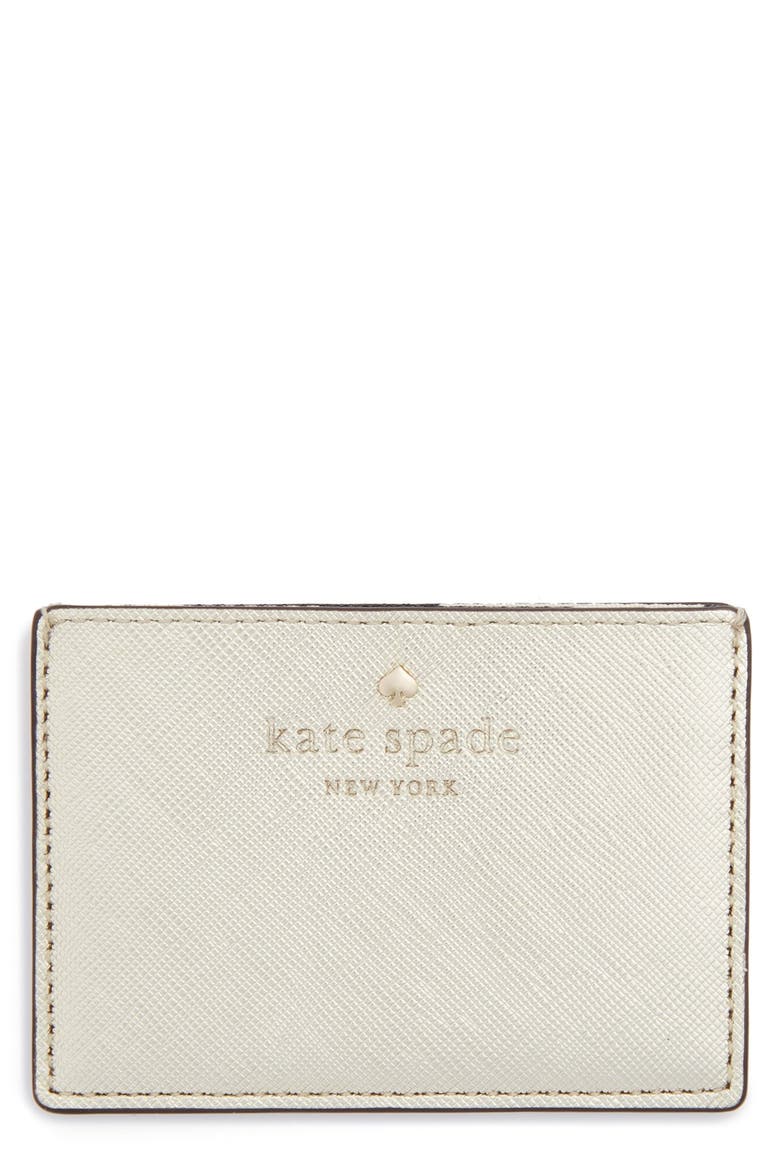 'cedar street' card holder, Main, color, GOLD