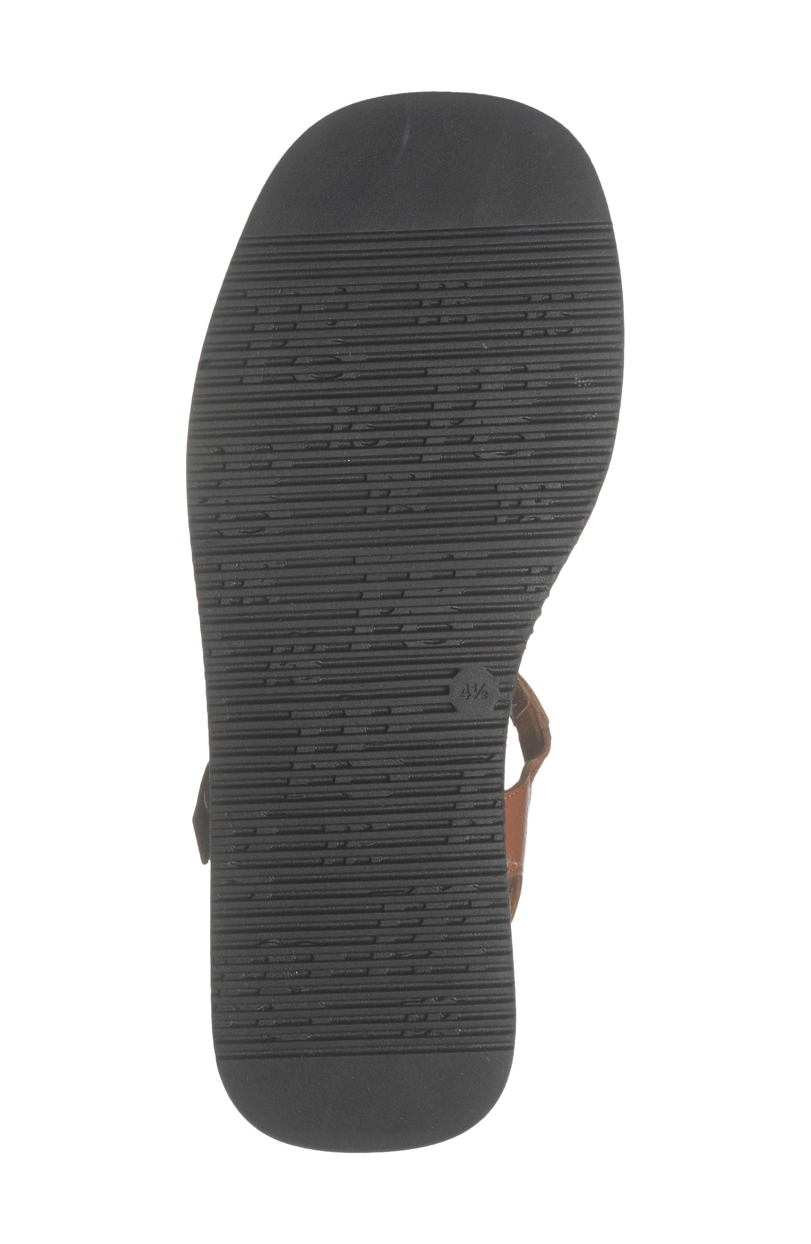 Paul Green Super Soft Platform Sandal, Alternate, color, Cognac Leather
