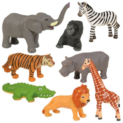 Jungle Animals - 8 Pieces