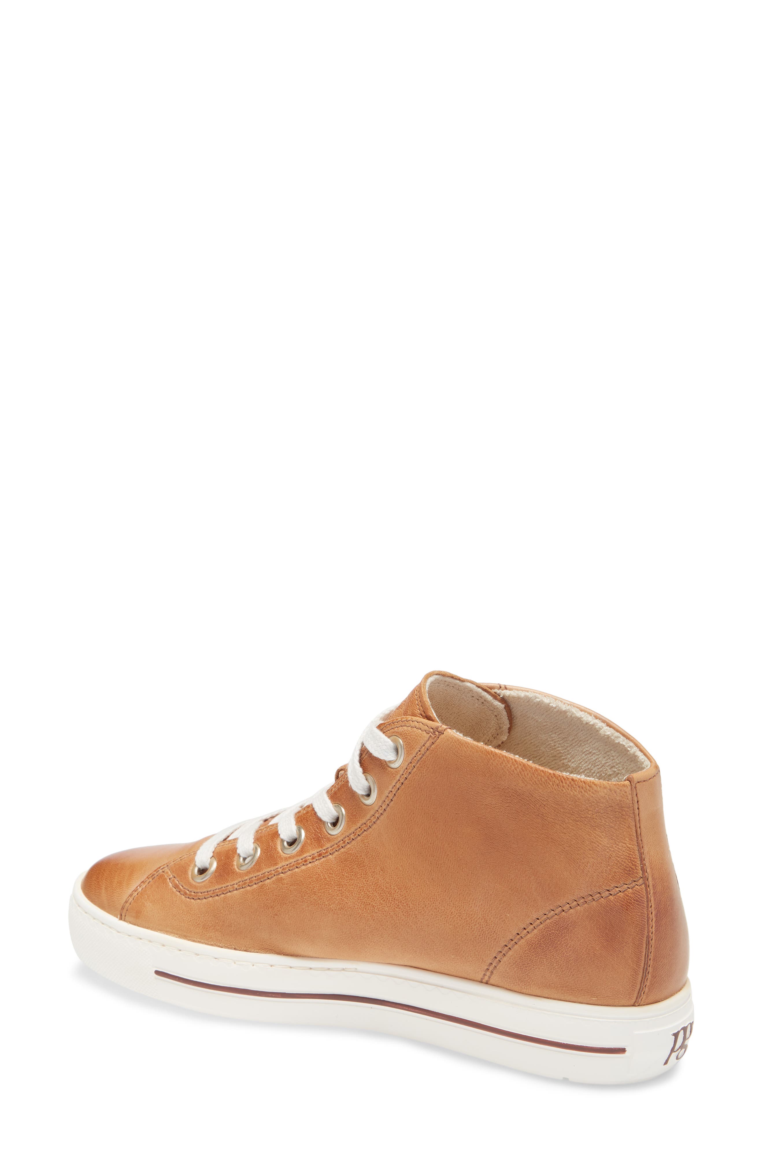 Bronte High Top Sneaker, Alternate, color, CUOIO LEATHER