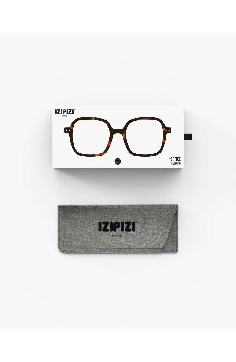 IZIPIZI Office 52mm Square Reading Glasses, Alternate, color, Tortoise
