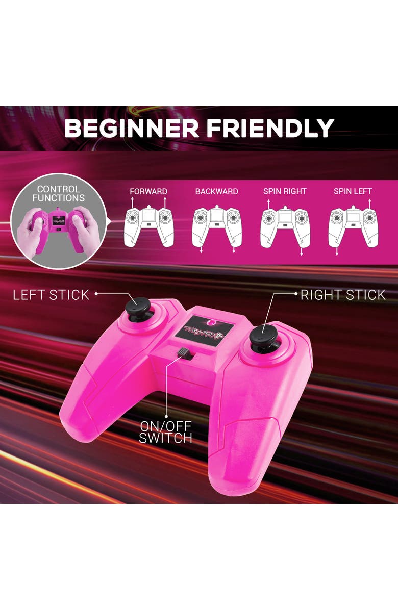 USA Toyz Tornado Extreme RC Car, Alternate, color, Pink