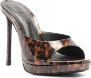 Schutz Sally Platform Leather Sandal