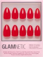 GLAMNETIC Short Almond Press-On Nails Set