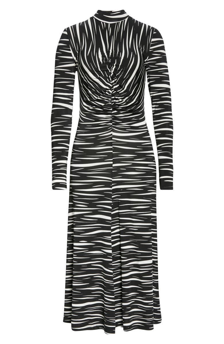 Stine Goya Asher Ruched Jersey Midi Dress, Alternate, color,