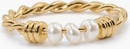 Meideya Pearl Fidget Ring