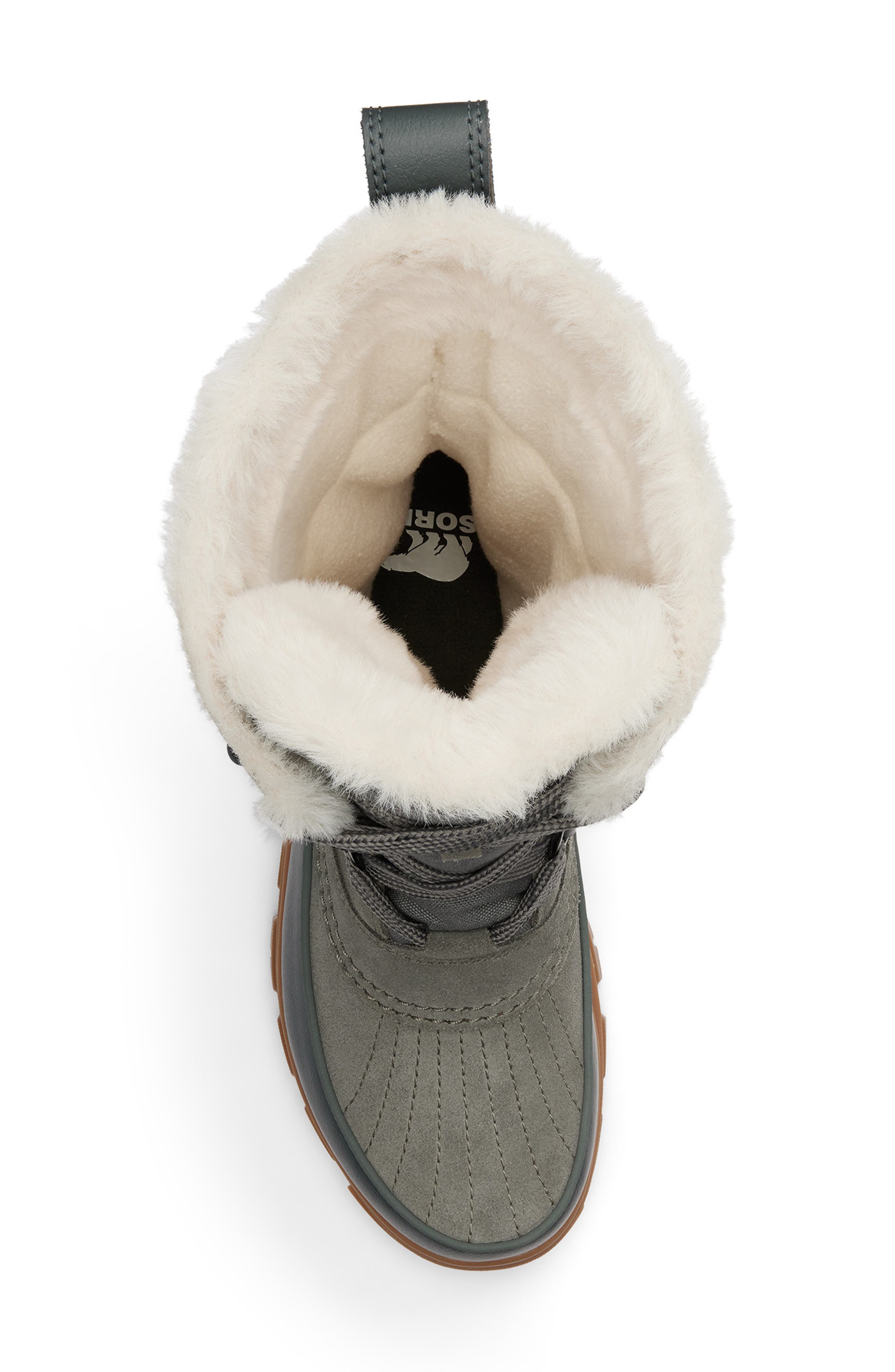 SOREL Tivoli V Faux Fur Lined Tall Waterproof Boot, Alternate, color, Quarry/ Grill