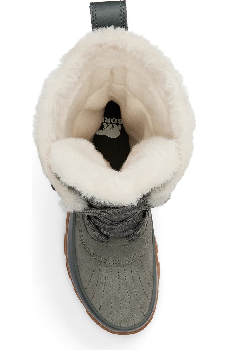 SOREL Tivoli V Faux Fur Lined Tall Waterproof Boot, Alternate, color, Quarry/ Grill