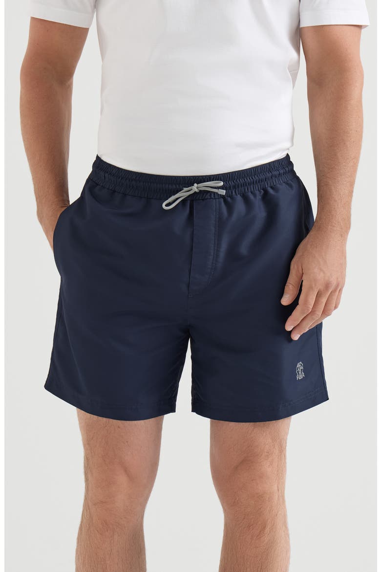 Swim shorts, Main, color, Navy Blue