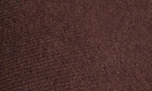 Universal Standard Turtleneck Blanket Sweater In Heather Brown