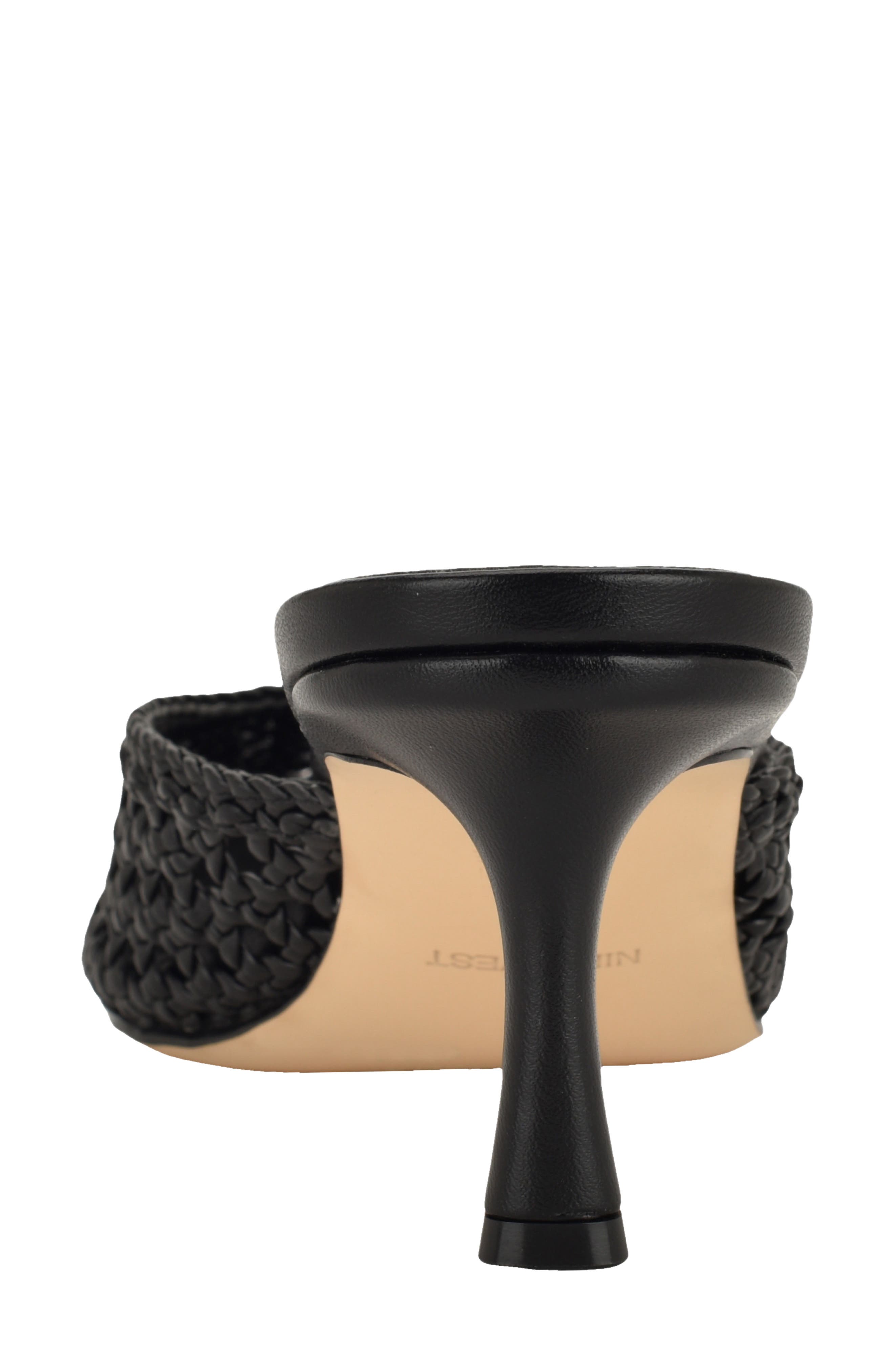 Nine West Camenlaw Woven Mule, Alternate, color, Black