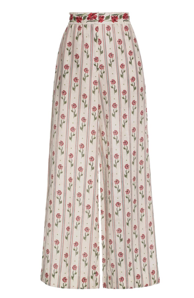 Agua by Agua Bendita Tota Quebrada Trousers, Main, color, Multi