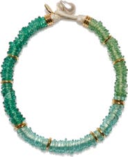 Lizzie Fortunato Lita Beaded Cultured Freshwater Pearl Necklace
