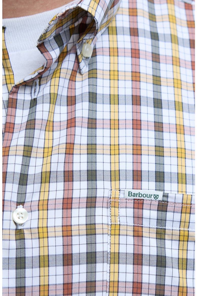 Hallhill Performance Button-Down Shirt, Alternate, color, RUST