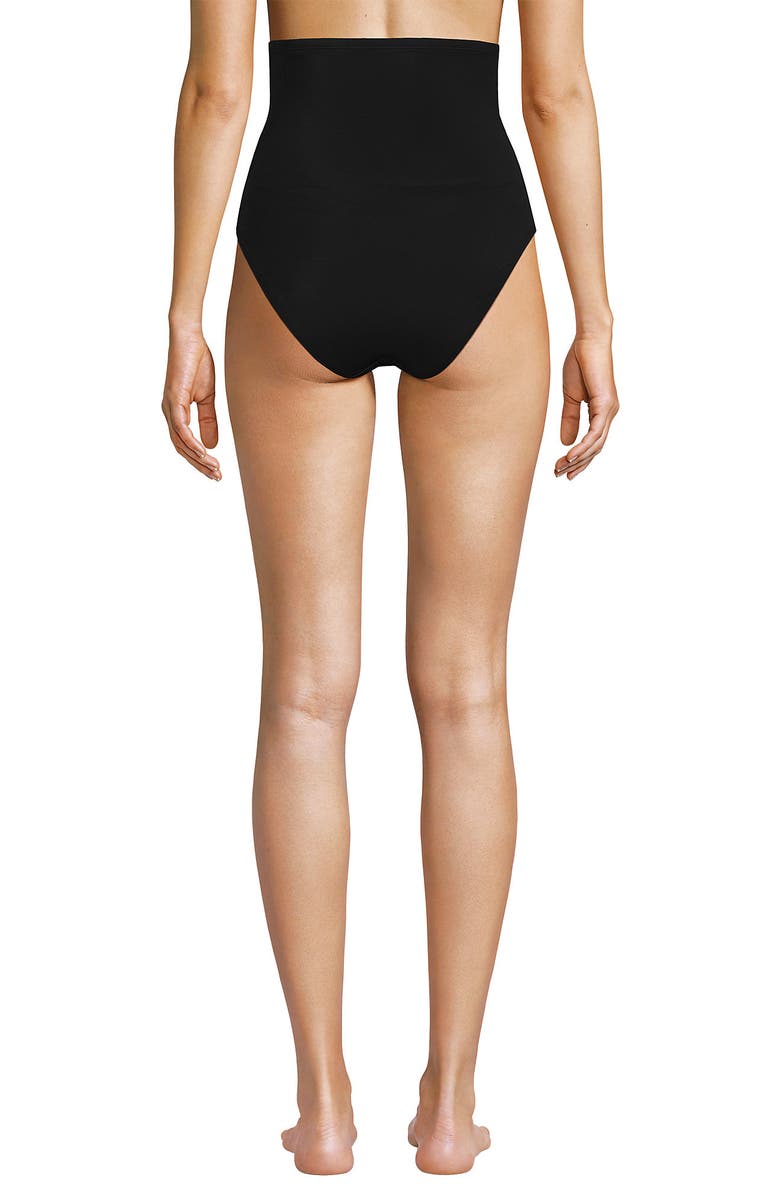 Lands' End Slender Separates Ultra High Waisted Bikini Swim Bottoms, Alternate, color,