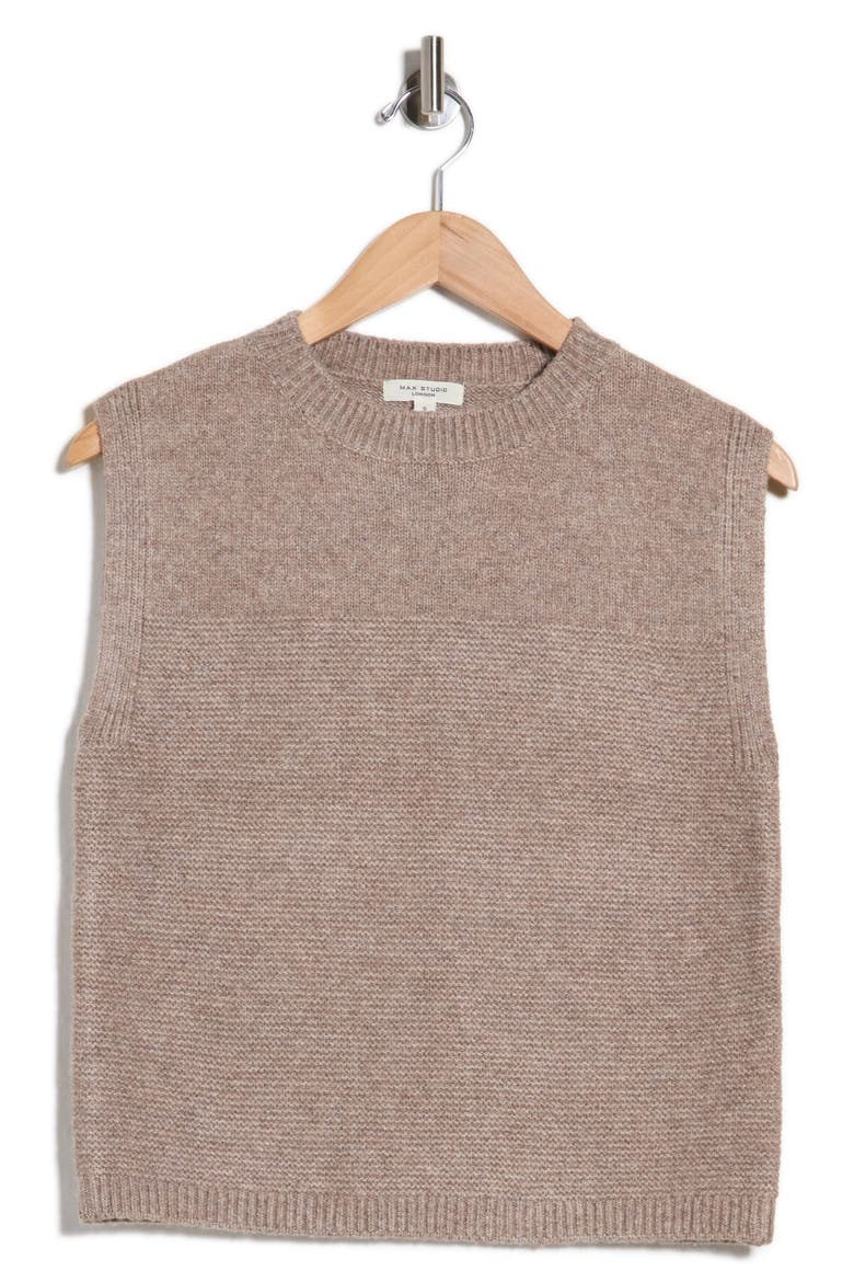 Sweater Vest, Main, color, FOSSIL